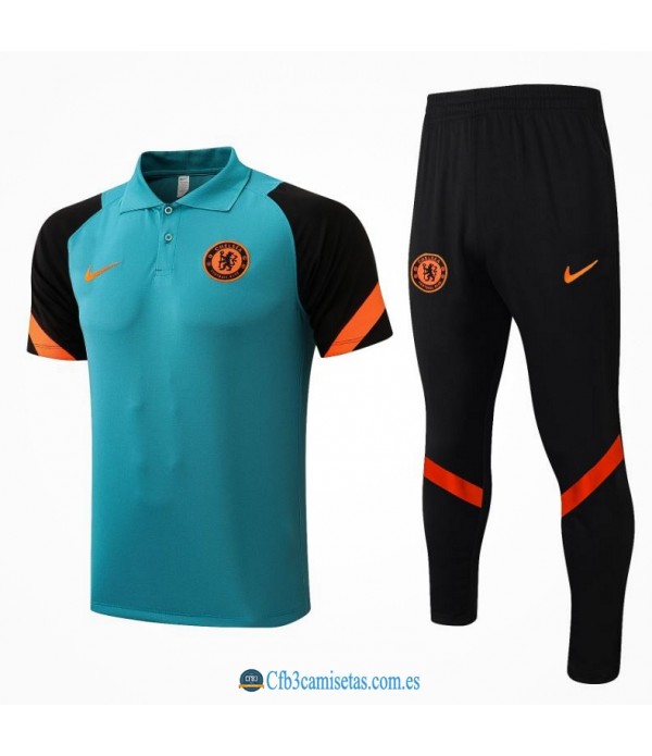 CFB3-Camisetas Polo pantalones chelsea 2021/22