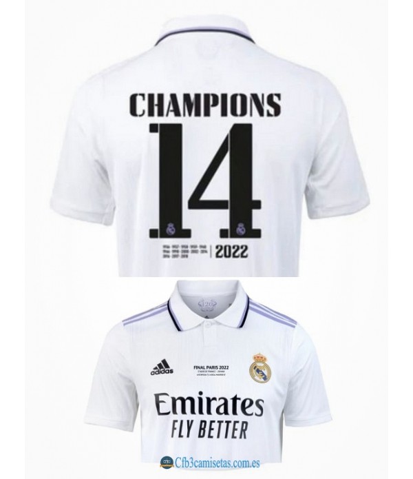 CFB3-Camisetas Real madrid 2022/23 final paris