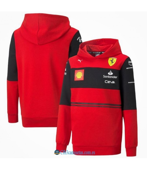 CFB3-Camisetas Sudadera con capucha scuderia ferrari 2022