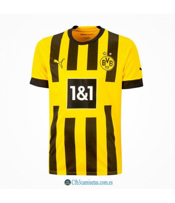 CFB3-Camisetas Borussia dortmund 1a equipación 2022/23