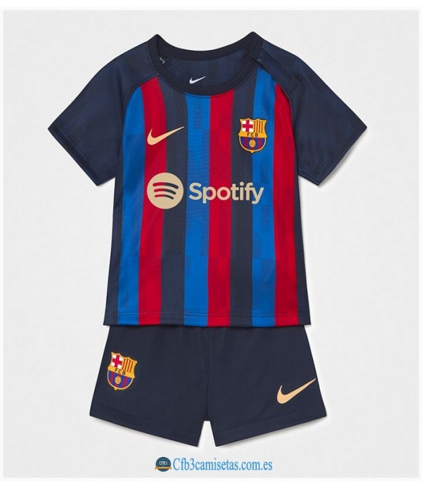 CFB3-Camisetas Fc barcelona 1a equipación 2022/23 - niÑos