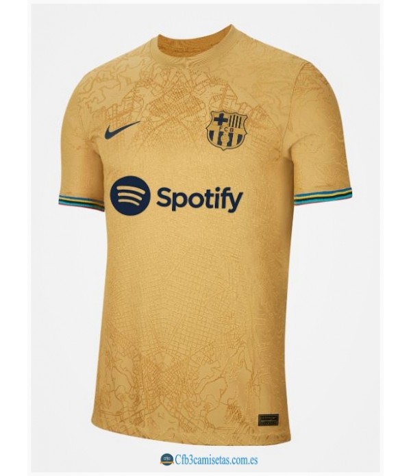 CFB3-Camisetas Fc barcelona 2a equipación 2022/23