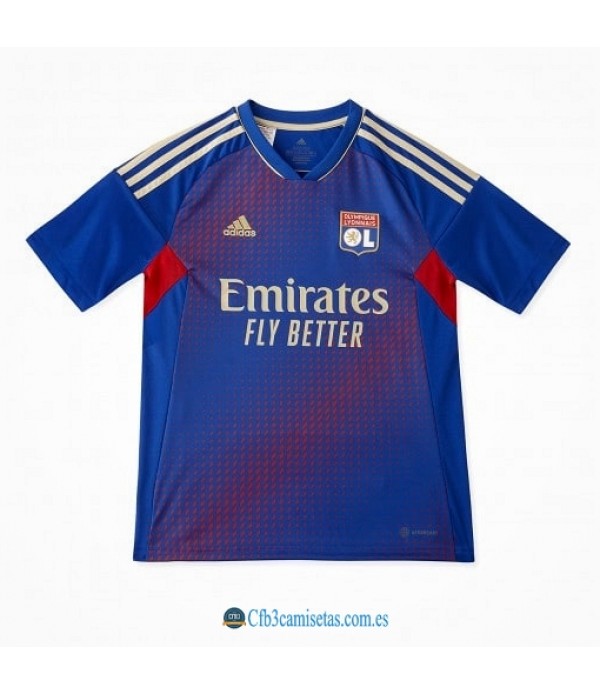 CFB3-Camisetas Olympique lyon 4a equipación 2022/23