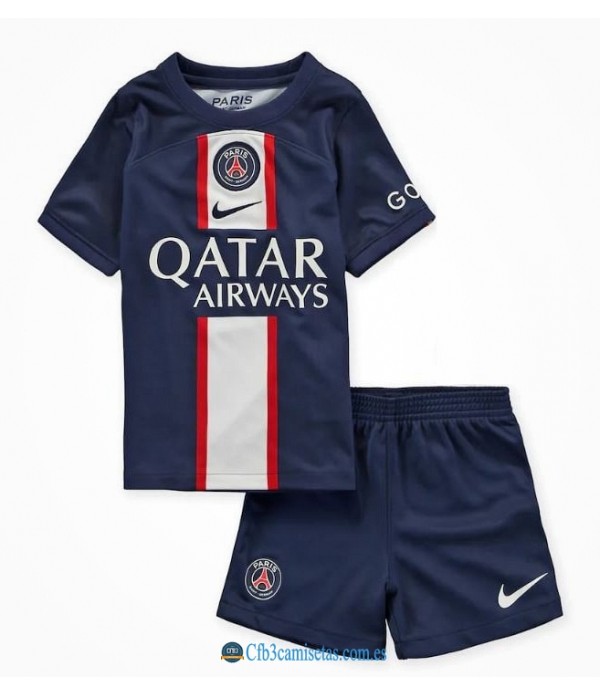 CFB3-Camisetas Psg 1a equipación 2022/23 - niÑos