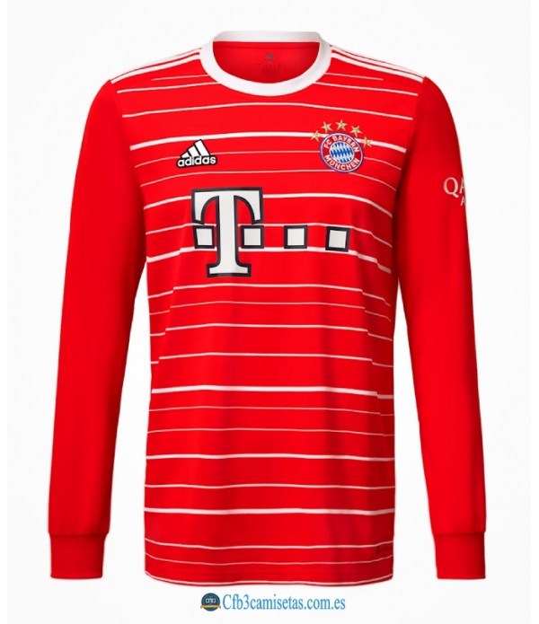 CFB3-Camisetas Bayern munich 1a equipación 2022/23 ml