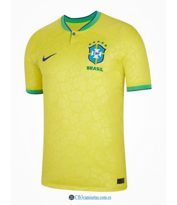 CFB3-Camisetas Brasil 1a equipación 2022