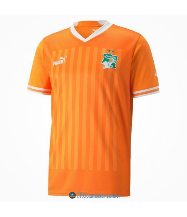 CFB3-Camisetas Costa de marfil 1a equipación 2022/23