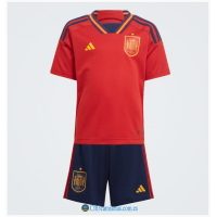 CFB3-Camisetas España 1a equipación 2022 - niÑos