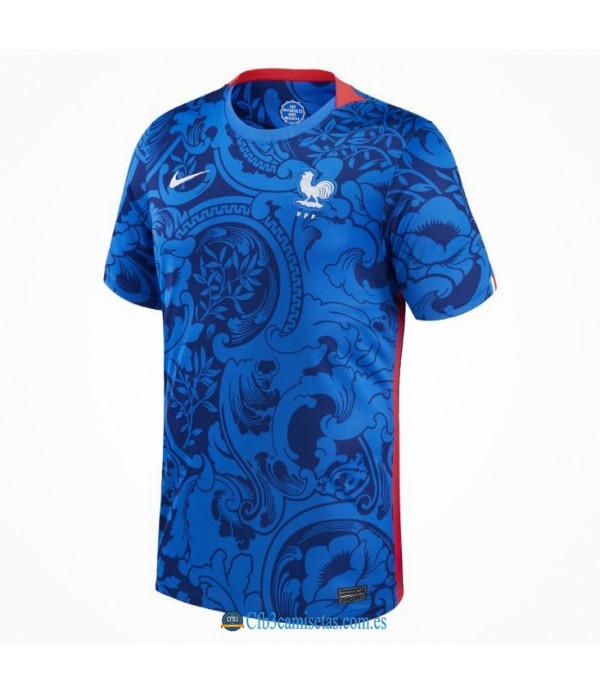 CFB3-Camisetas Francia 1a equipación eurocopa femenina 2022
