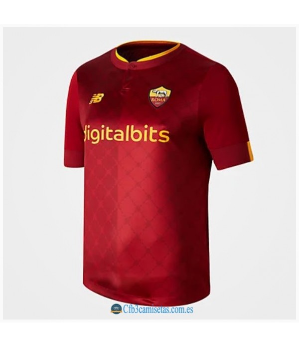 CFB3-Camisetas As roma 1a equipación 2022/23