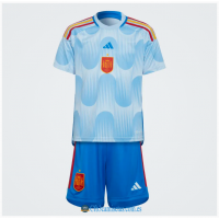 CFB3-Camisetas España 2a equipación 2022 - niÑos