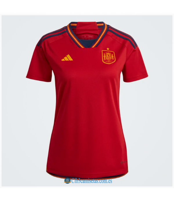 CFB3-Camisetas España 1a equipación 2022 - mujer