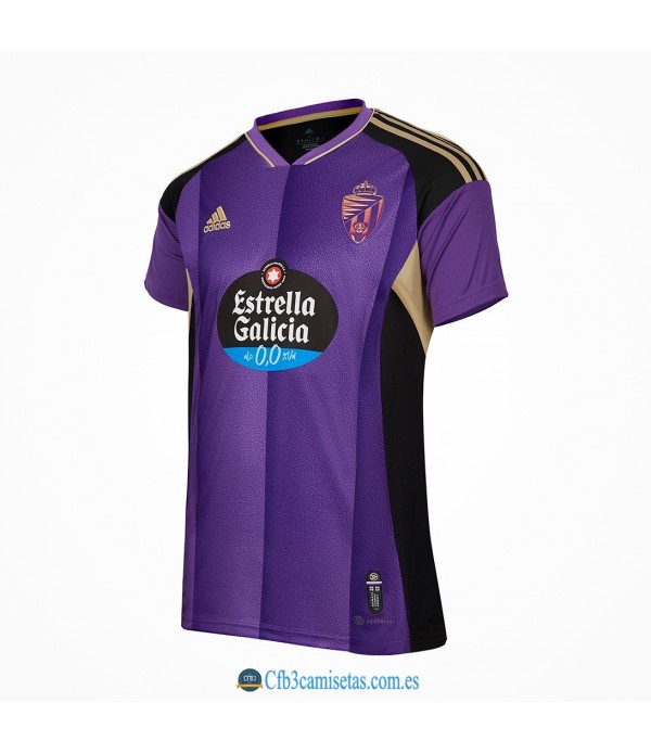 CFB3-Camisetas Real valladolid 2a equipación 2022/23