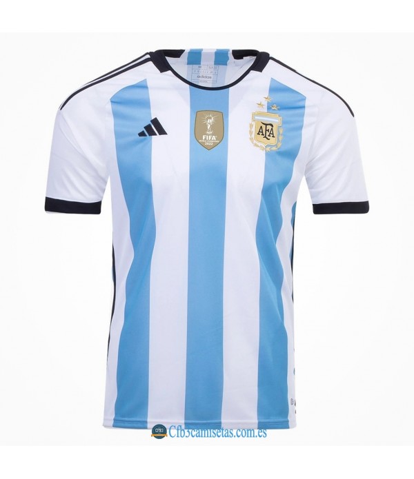 CFB3-Camisetas Argentina 1a equipación 2022 - 3 estrellas
