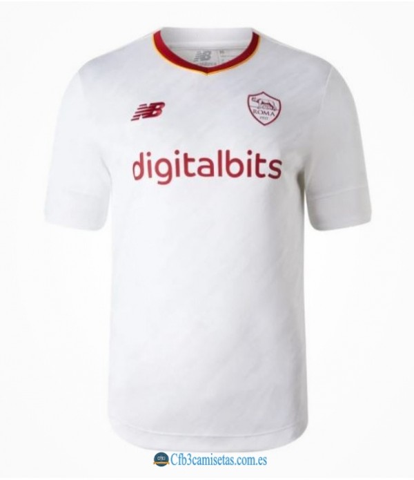 CFB3-Camisetas As roma 2a equipación 2022/23