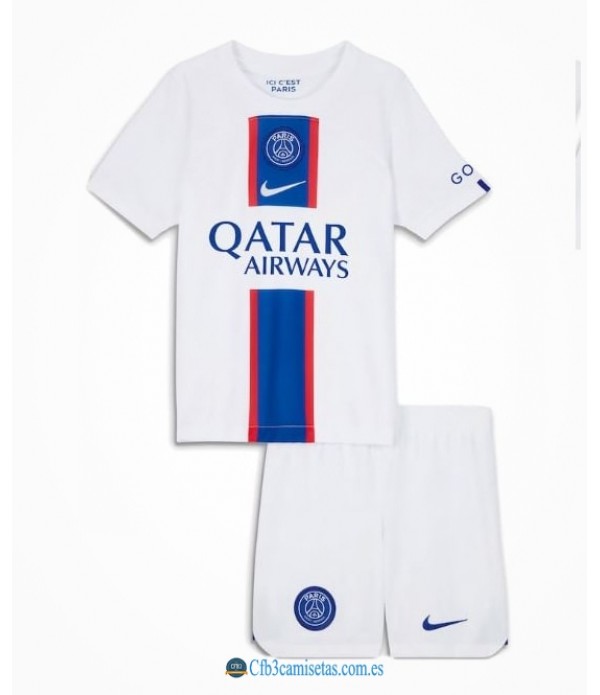 CFB3-Camisetas Psg 3a equipación 2022/23 - niÑos