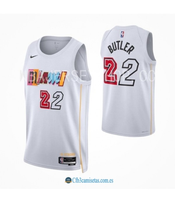 CFB3-Camisetas Jimmy butler miami heat 2022/23 - city