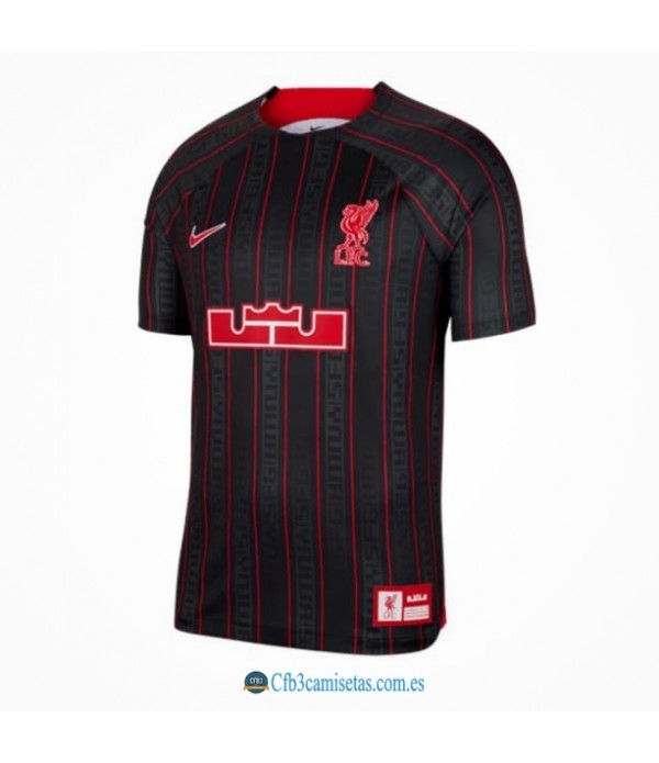 CFB3-Camisetas Nike x liverpool x lebron james 2022/23