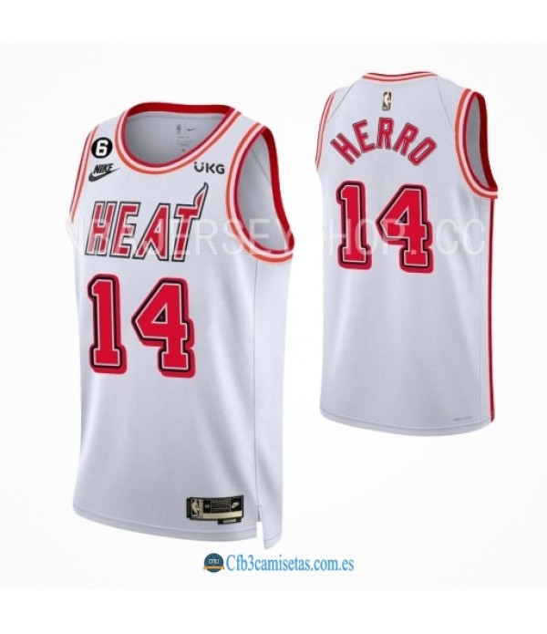 CFB3-Camisetas Tyler herro miami heat 2022/23 - classic