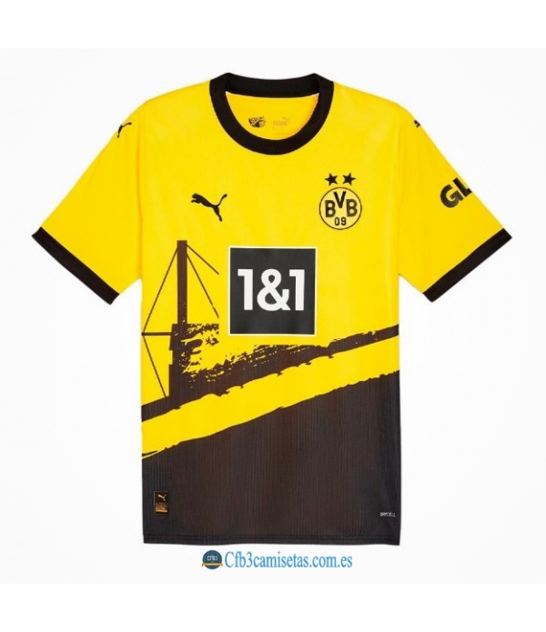 CFB3-Camisetas Borussia dortmund 1a equipación 2023/24