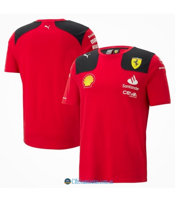 CFB3-Camisetas Camiseta scuderia ferrari 2023