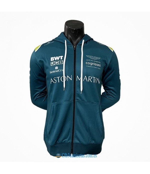 CFB3-Camisetas Chaqueta aston martin aramco cognizant f1 2023