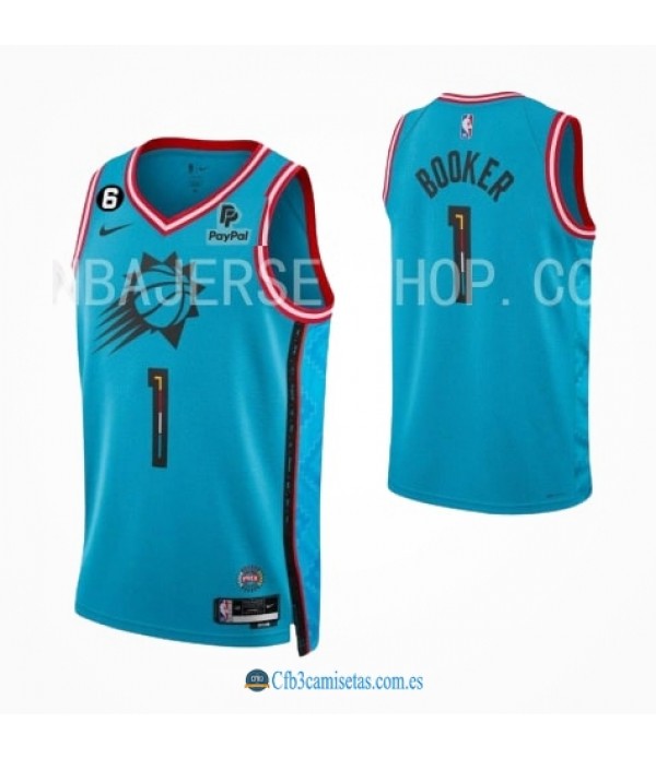 CFB3-Camisetas Devin booker phoenix suns 2022/23 - city edition