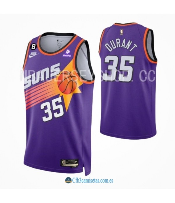 CFB3-Camisetas Kevin durant phoenix suns 2022/23 - classic