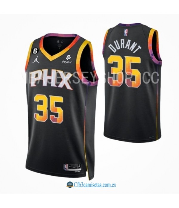 CFB3-Camisetas Kevin durant phoenix suns 2022/23 - statement