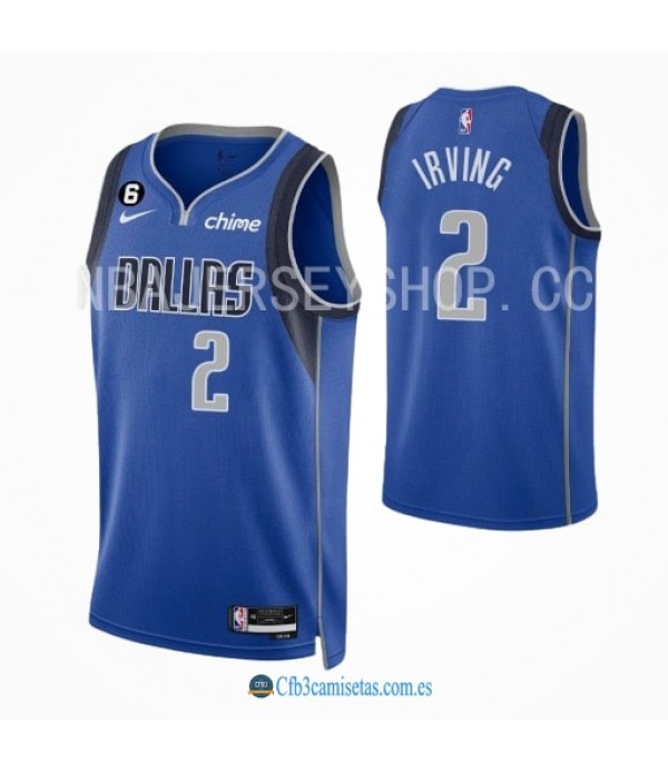 CFB3-Camisetas Kyrie irving dallas mavericks 2022/23 - icon