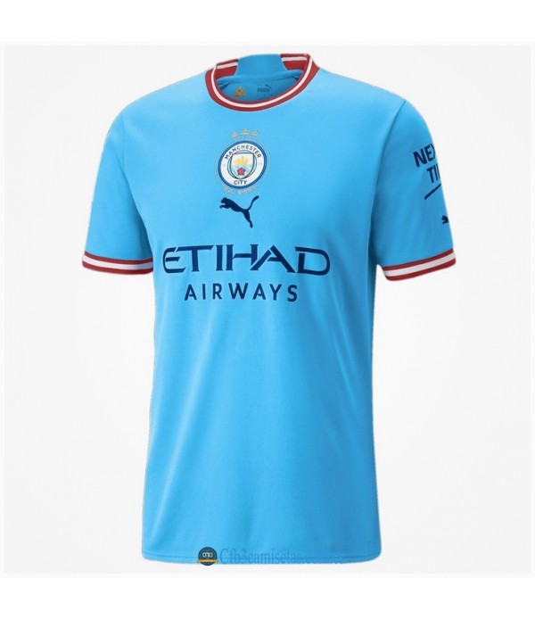 CFB3-Camisetas Manchester city 1a equipación 2022/23 - treble winners