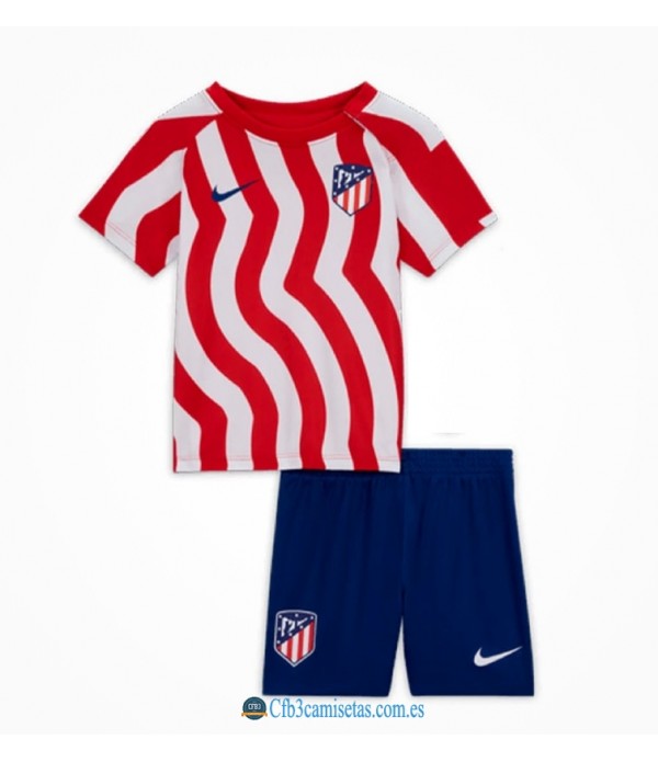 CFB3-Camisetas Atlético madrid 1a equipación 2023/24 - niÑos