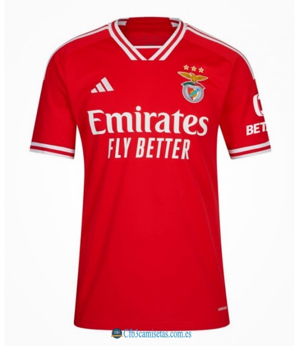 CFB3-Camisetas Benfica 1a equipación 2023/24
