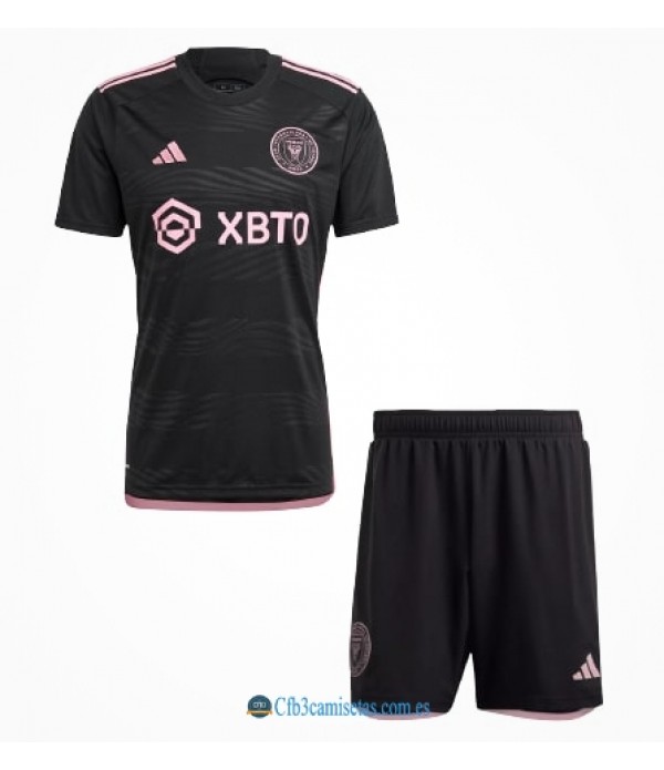 CFB3-Camisetas Inter miami 2a equipación 2023 - niÑos