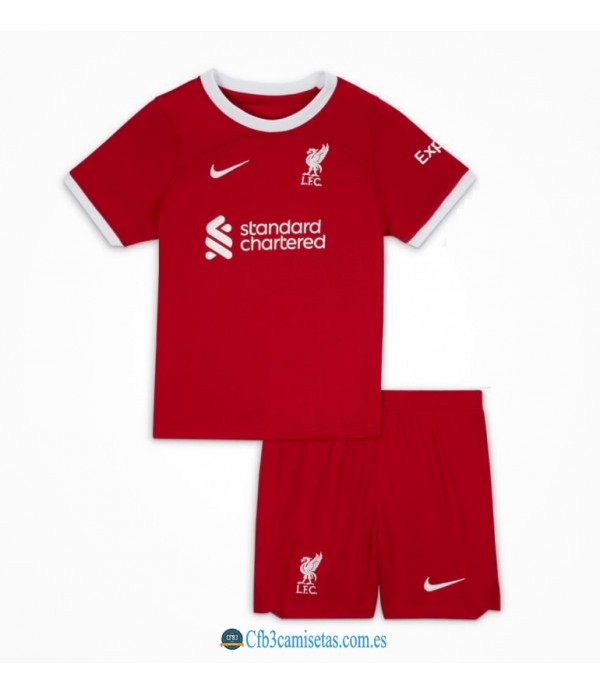 CFB3-Camisetas Liverpool 1a equipación 2023/24 - niÑos