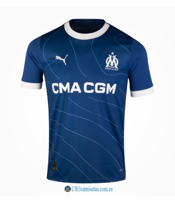 CFB3-Camisetas Olympique marsella 2a equipación 2023/24