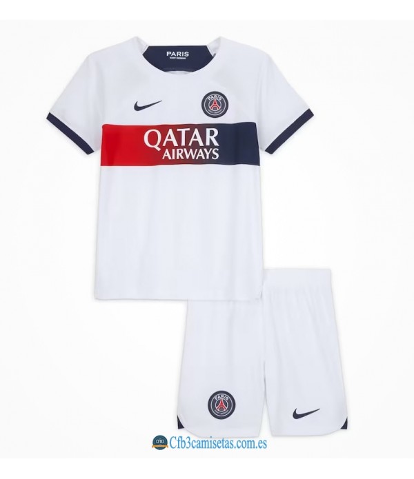 CFB3-Camisetas Psg 2a equipación 2023/24 - niÑos