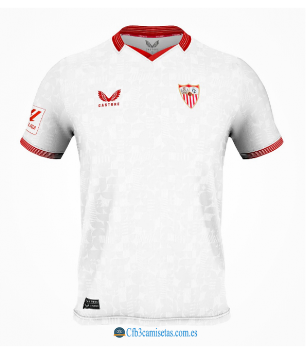 CFB3-Camisetas Sevilla 1a equipación 2023/24