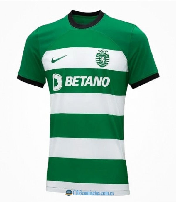 CFB3-Camisetas Sporting 1a equipación 2023/24