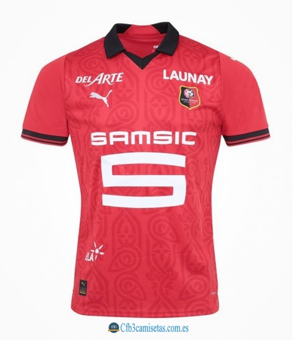 CFB3-Camisetas Stade rennais 1a equipación 2023/24