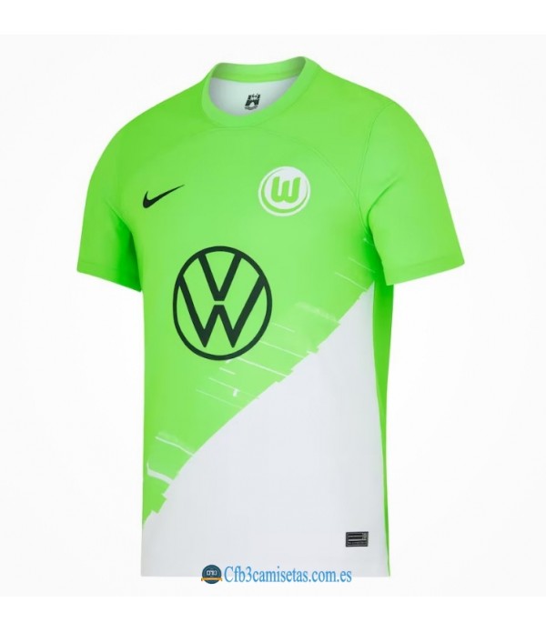 CFB3-Camisetas Vfl wolfsburg 1a equipación 2023/24