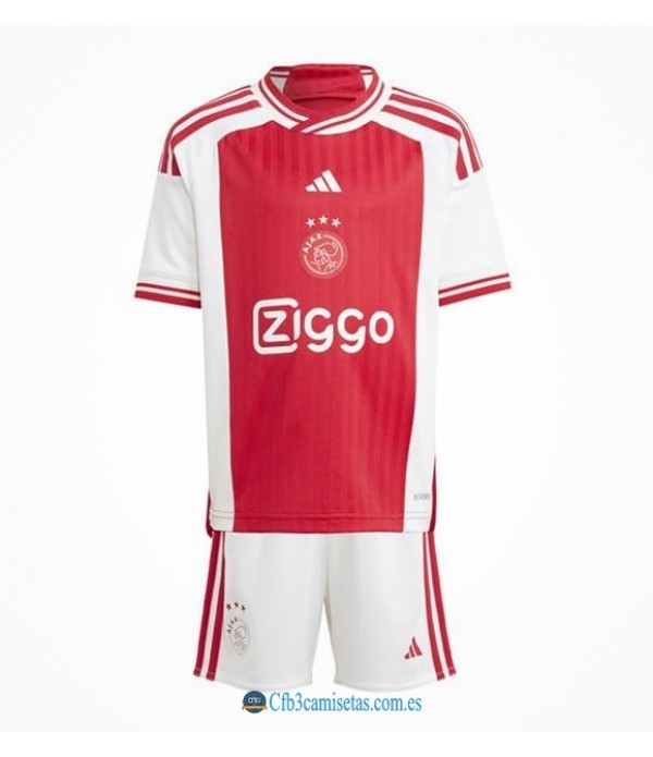 CFB3-Camisetas Ajax amsterdam 1a equipación 2023/24 - niÑos