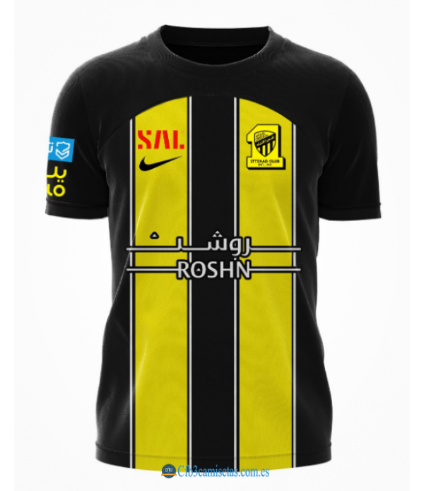 CFB3-Camisetas Al-ittihad 1a equipación 2023/24