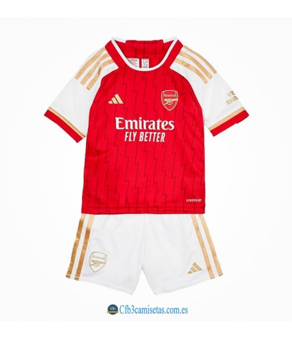 CFB3-Camisetas Arsenal 1a equipación 2023/24 - niÑos