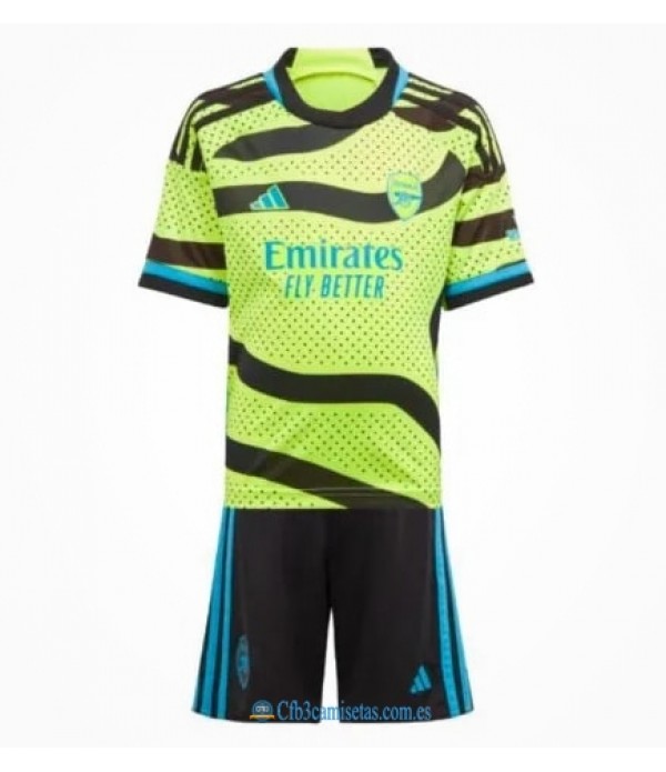 CFB3-Camisetas Arsenal 2a equipación 2023/24 - niÑos