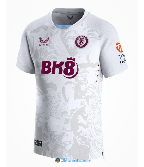 CFB3-Camisetas Aston villa 2a equipación 2023/24
