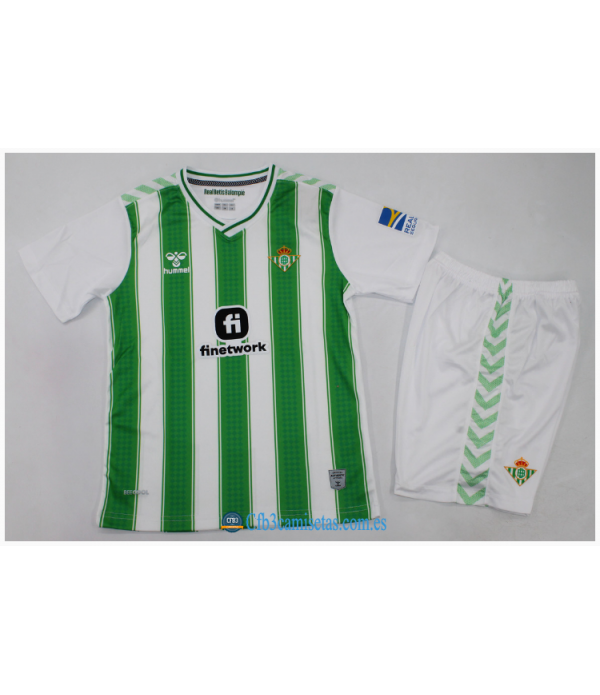 CFB3-Camisetas Betis 1a equipación 2023/24 - niÑos