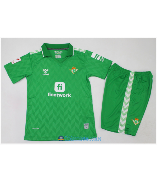 CFB3-Camisetas Betis 2a equipación 2023/24 - niÑos