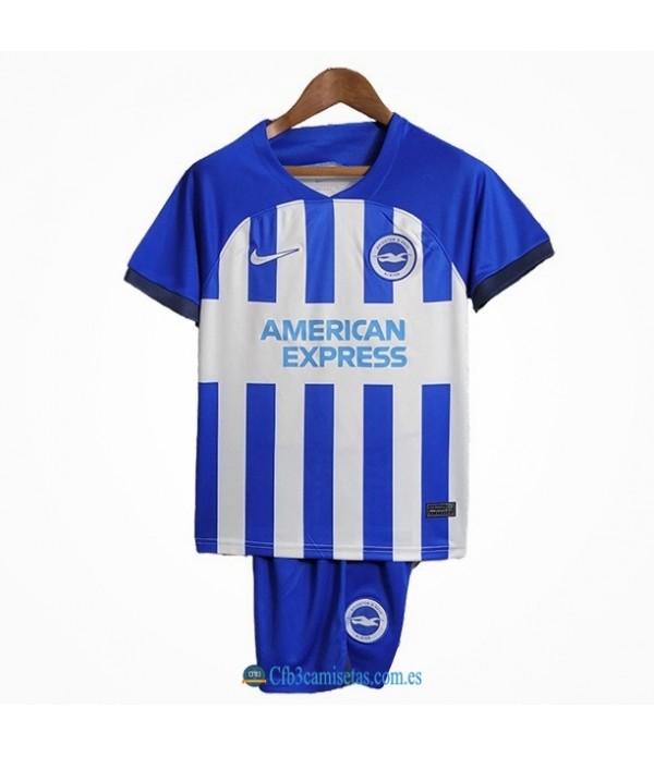 CFB3-Camisetas Brighton & hove albion 1a equipación 2023/24 - niÑos