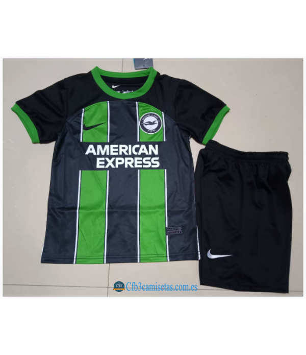 CFB3-Camisetas Brighton & hove albion 2a equipación 2023/24 - niÑos